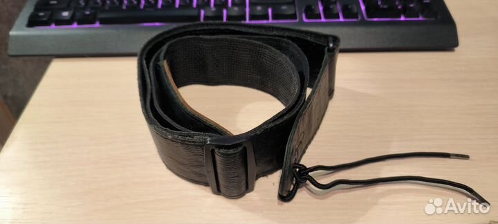 Fender кожаный гитарный ремень