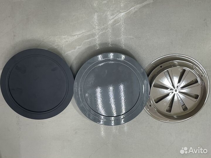 Круглые решетки без клапана: вентиляция и декораци