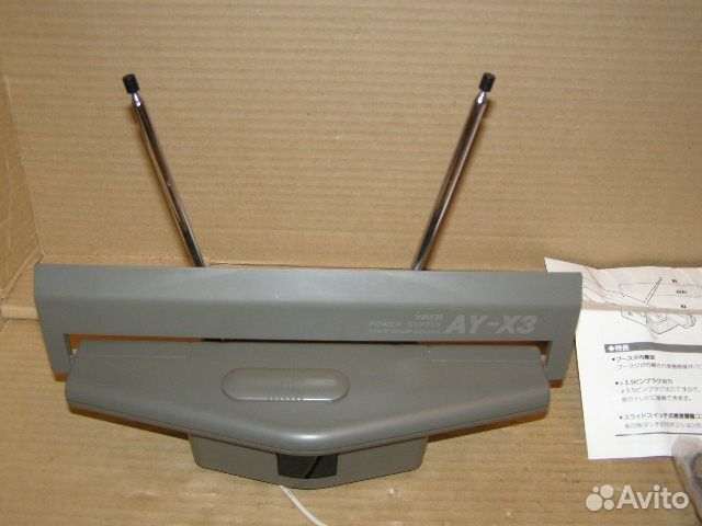 Антенна комнатная с усилителем. Япония