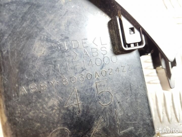 Дефлектор воздушный Mitsubishi Outlander XL (CW)