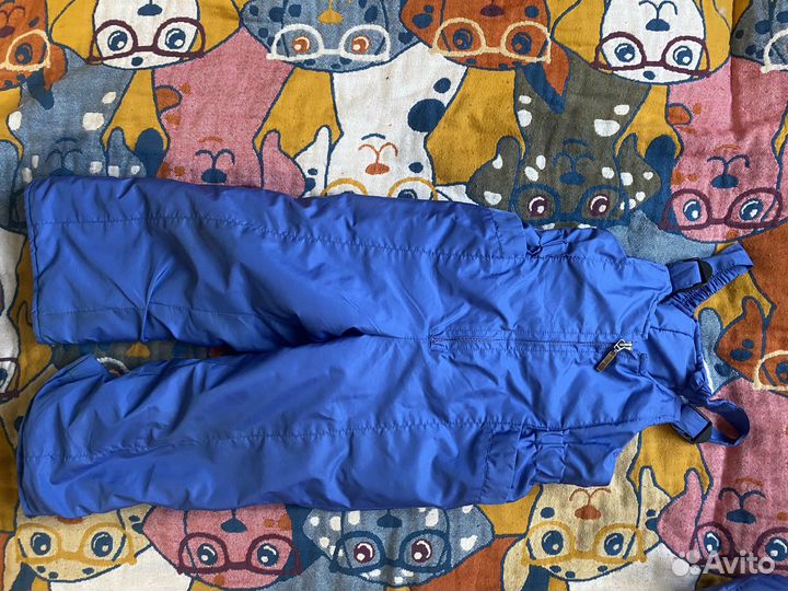 Зимний комбинезон для мальчика 86
