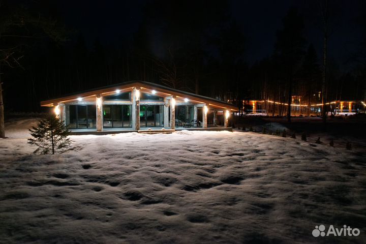 Срубы из кело. Баня из кело