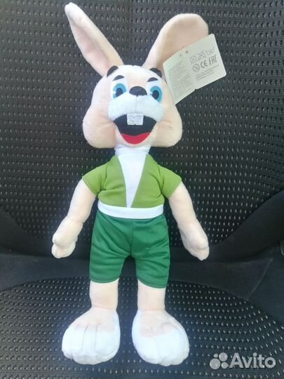 Мягкая игрушка - заяц из мультфильма 