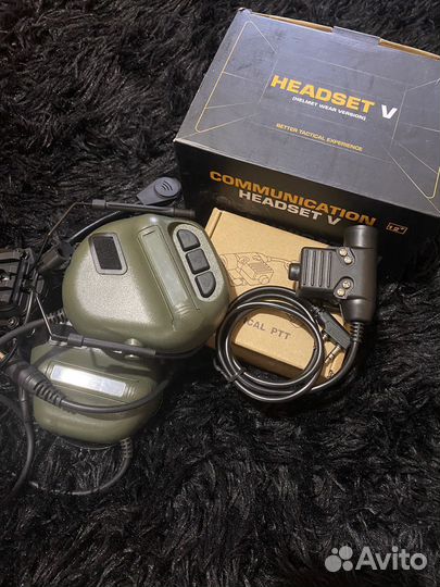 Активные тактические наушники