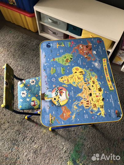 Детский стол и стул