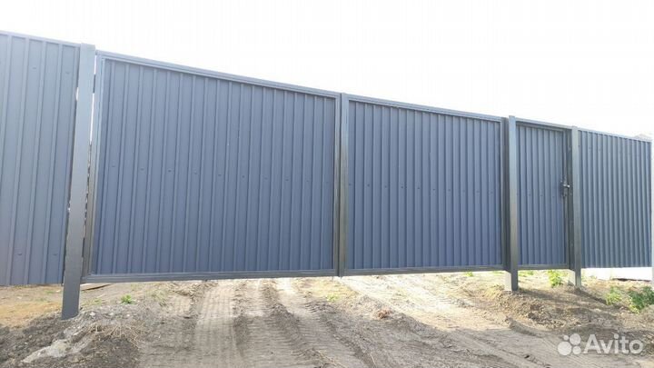 Заборы под ключ