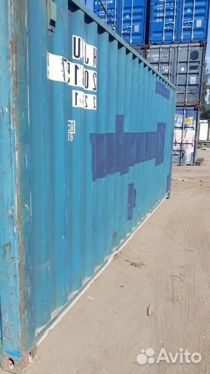Морской контейнер высокий