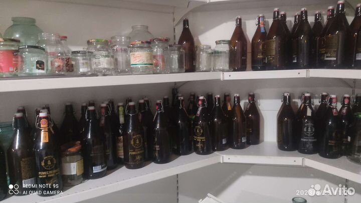 Бутылка бугельной пробкой