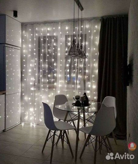 Гирлянда штора