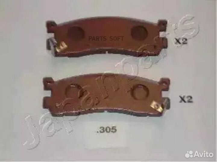 Japanparts PP305AF Колодки задн.диск.Mazda 929 HC