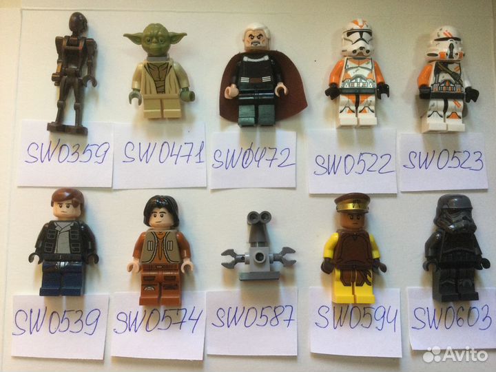 Lego star wars минифигурки - обновл.07.23