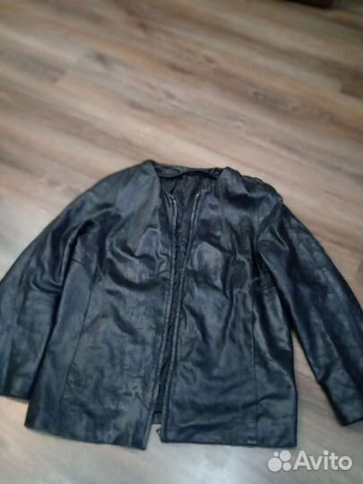 Куртка кожаная женская