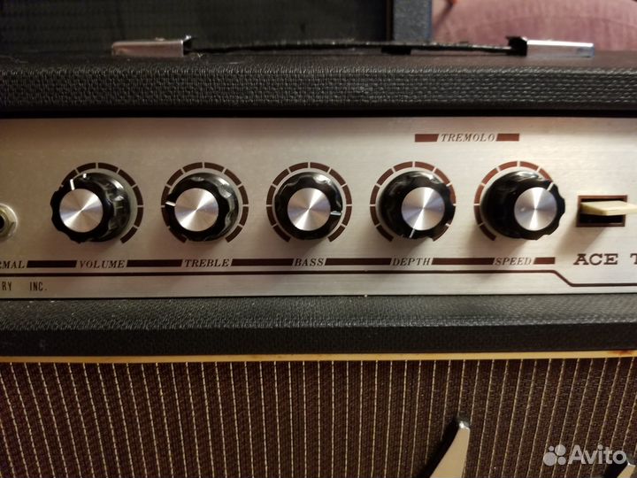 Ace tone base-3 tube combo amp japan 1960s