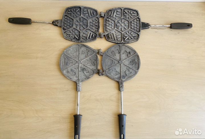 Формы для выпечки печенья, вафель орешков СССР