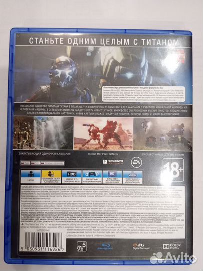 Игра Titanfall 2 (PS4) б/у