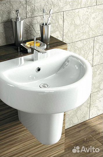 Раковина Sanita Luxe Best Luxe 55, белая (bstslwb