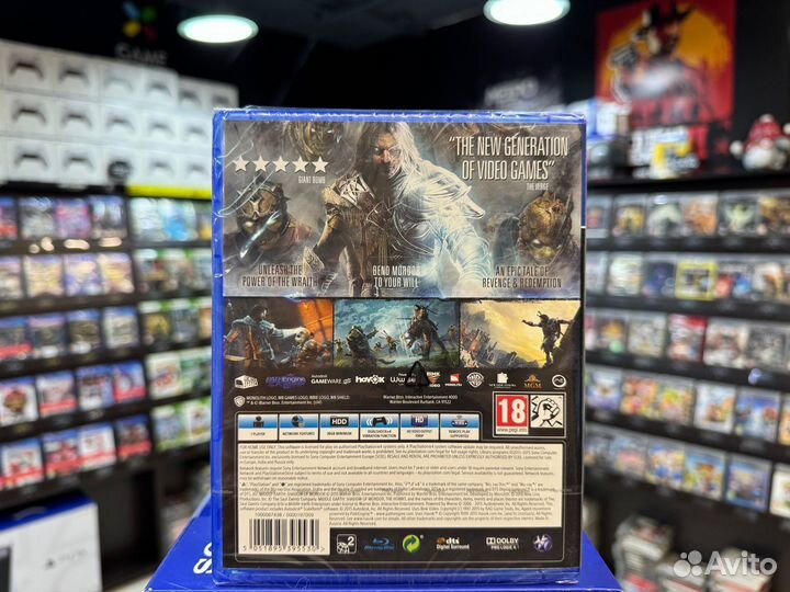 Игры для PS4: Тени Мордора: Средиземье Издание Игр