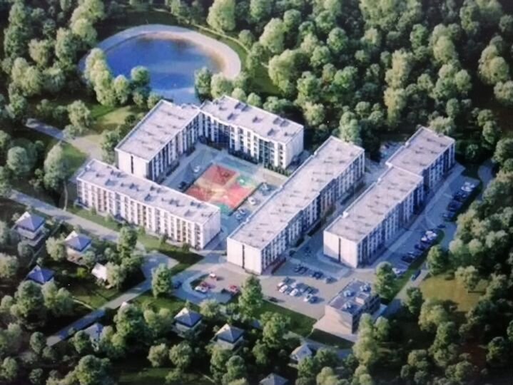 1-к. квартира, 36 м², 4/4 эт.