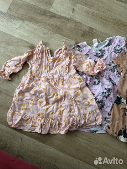 Одежда платья пакетом для девочки 92 98