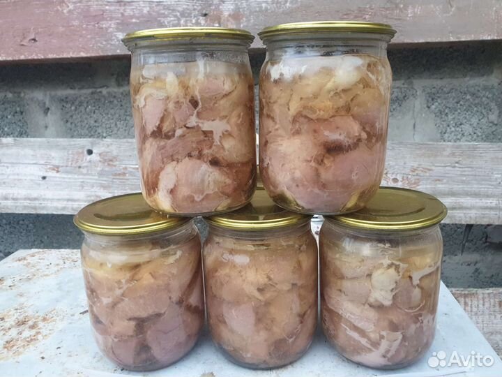 Тушёнка домашняя, Каши с мясом, Ретор-пакет