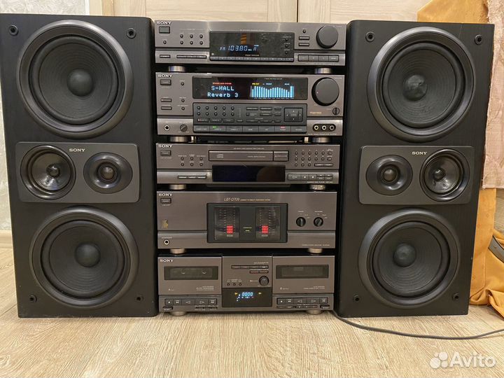 Музыкальный центр sony lbt-d709