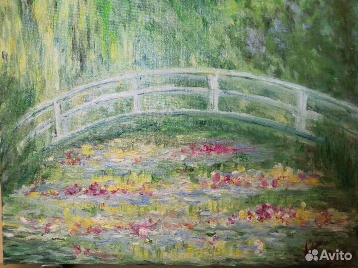 Картина маслом пейзаж, картина под заказ, подарок