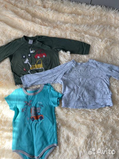 Боди для мальчика 74