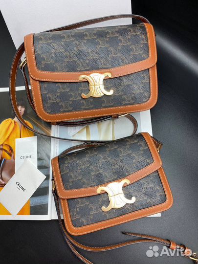 Сумка celine triomphe canvas