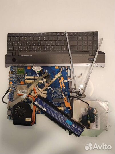 Матплата, кулер, шлейфы для Acer 5542G, 5740,5538