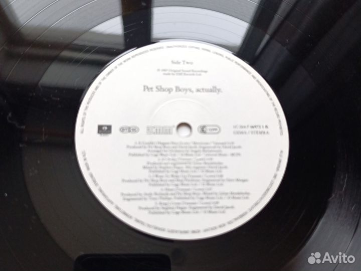 Pet shop boys 1987 LP