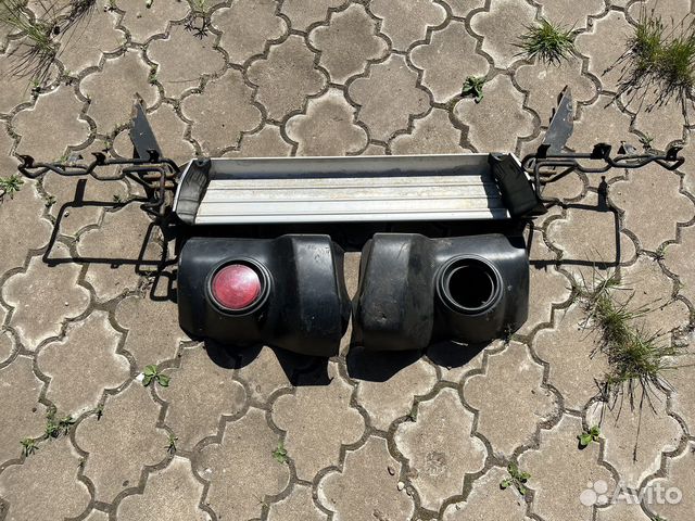 Задний бампер на Mitsubishi L200