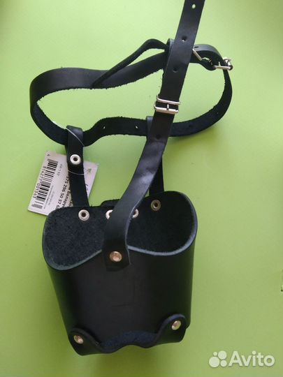 Намордник кожаный для собак 2 вида