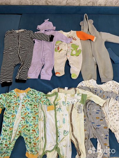 Одежда пакетом на мальчика 62-80