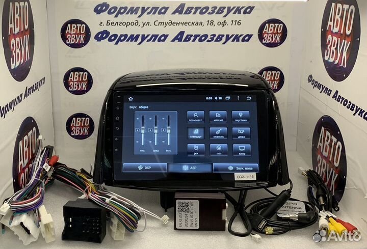 Магнитола Renault Koleos 2008 - 2016 1-16 4 ядра