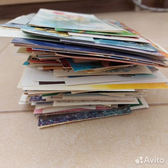 Коллекция открыток с 1982 по 1995