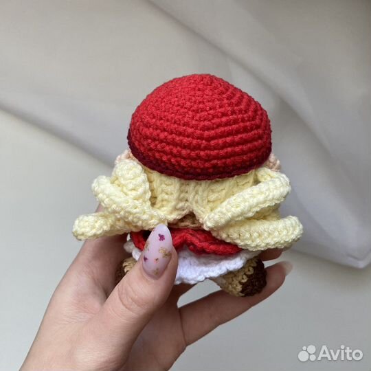 Вязаная игрушка Кли (мини) из Genshin Impact