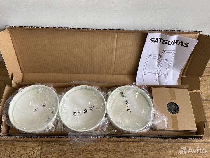 Пьедестал для цветов IKEA Satsumas новый