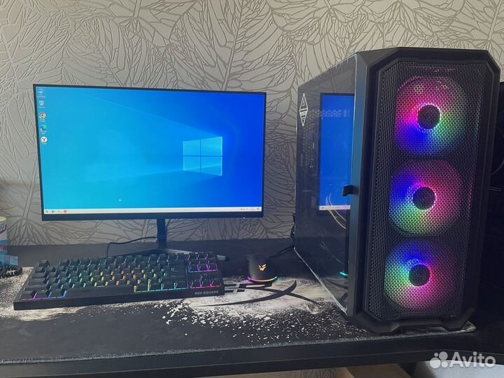 Игровой пк 11400f/RTX2060/32 RAM/500 SSD/1Tb HDD