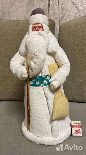 Ватный дед мороз СССР 50см