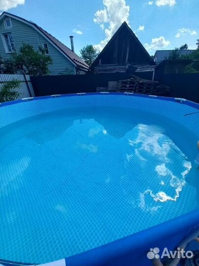 Бассейн intex 457x122