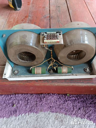 Вентилятор охлаждения двойной