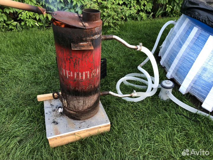 Проточный водонагреватель для бассейна