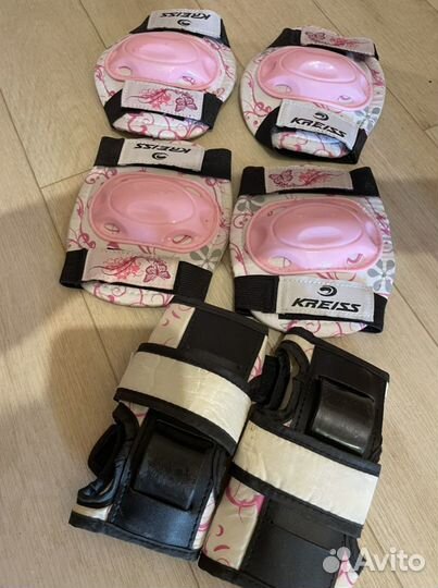 Детские ролики и защита 30-33р