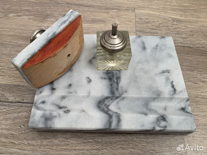 Настольный набор из мрамора СССР