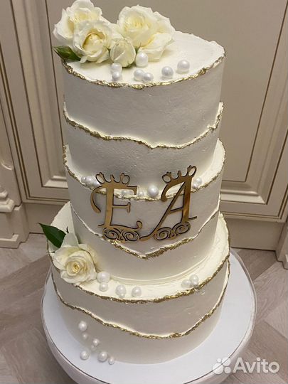 Свадебный торты любой сложности / на заказ