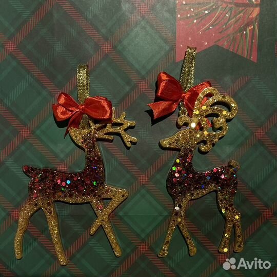 Новогодние украшения ручной работы