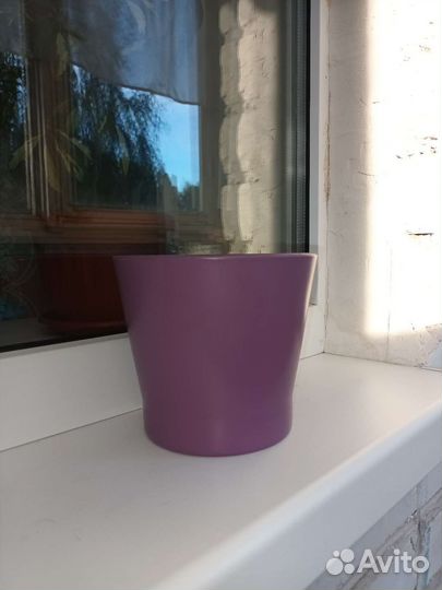 Кашпо для цветов керамическое