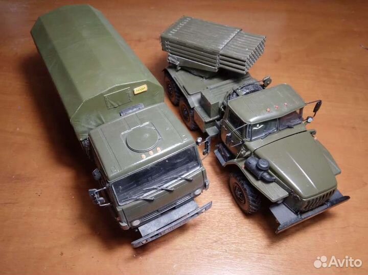 Сборка масштабных моделей на заказ