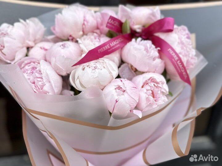 Букет пионов