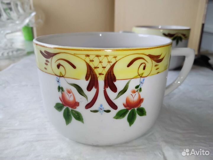 Фарфоровые чашки СССР